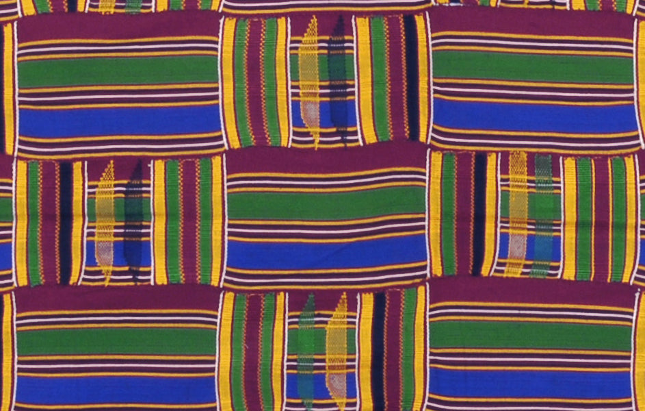 Vintage Handwoven Ashanti Kente Cloth – Ghana Pride 1970s