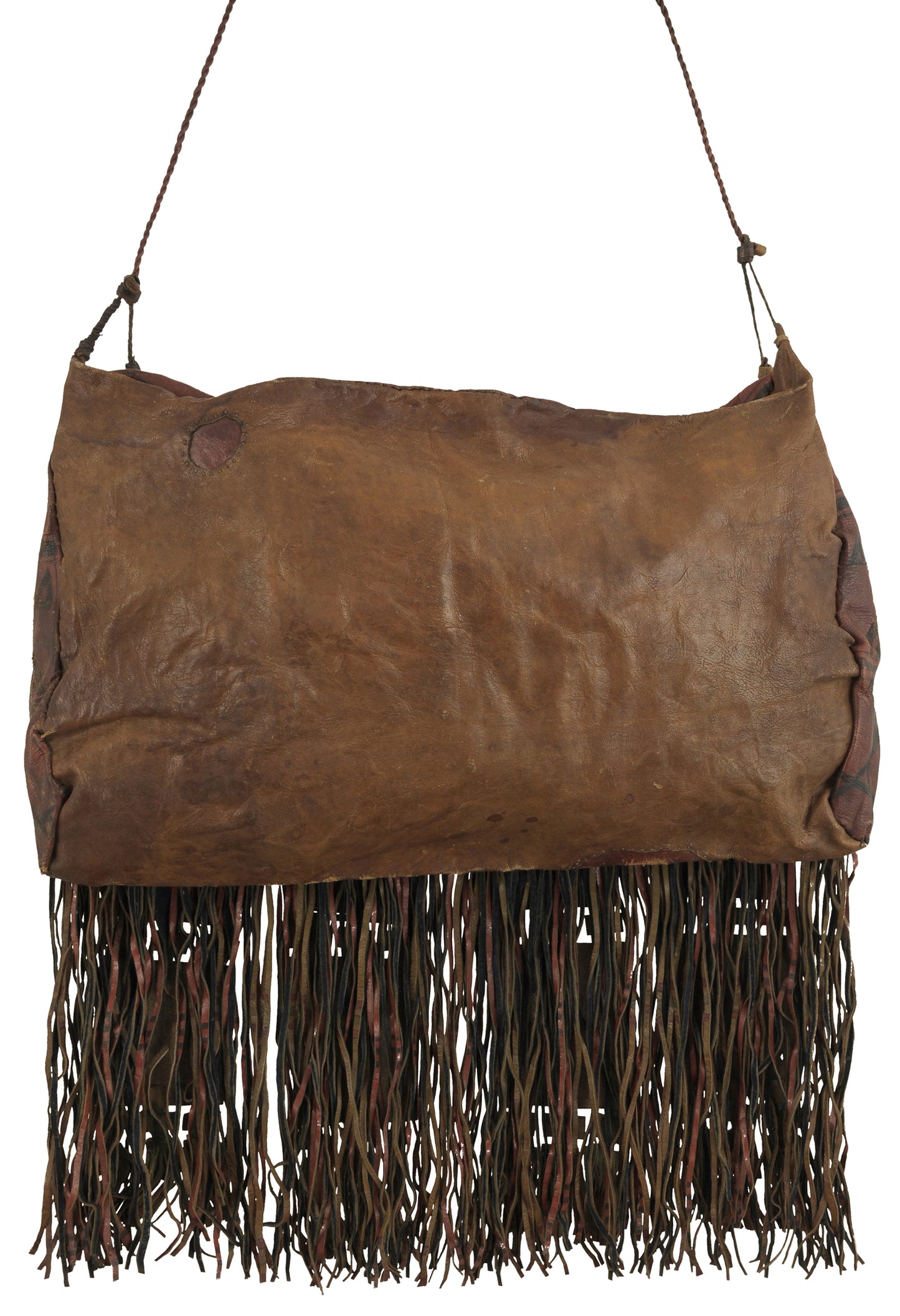 Classic Tuareg Leather Bag – Sahara Nomad Ethnic Style