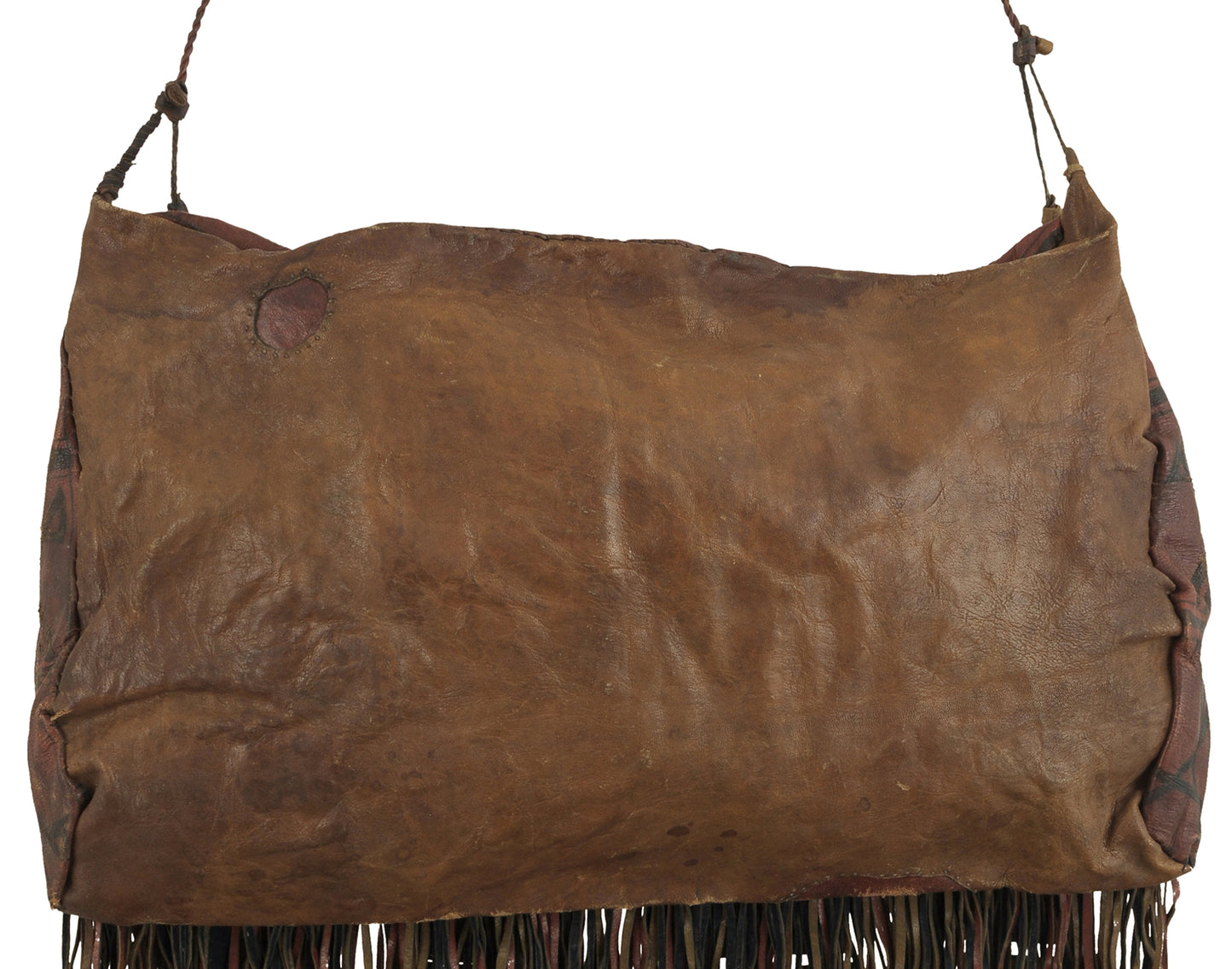 Classic Tuareg Leather Bag – Sahara Nomad Ethnic Style