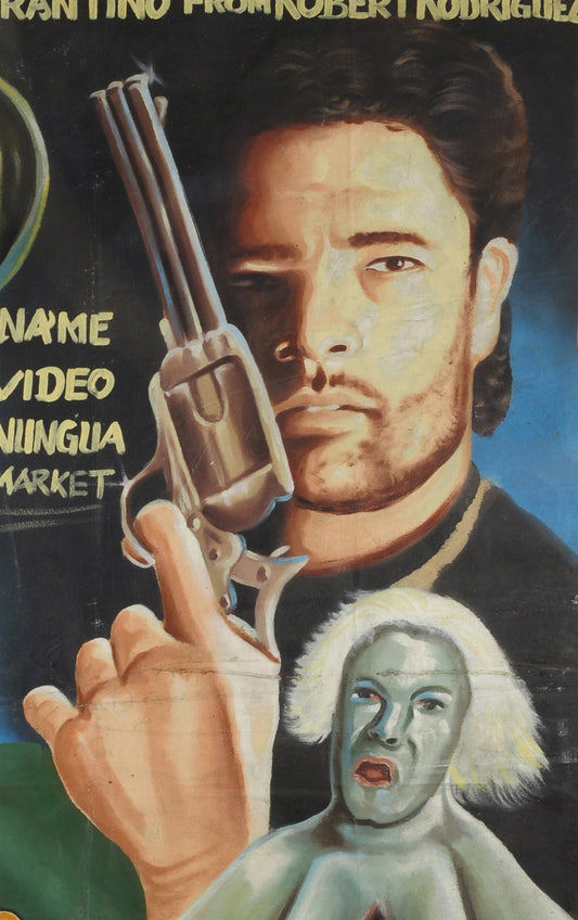 From Dusk Till Dawn 3 Movie Poster - Authentic Ghana Hand-Painted - alternate view