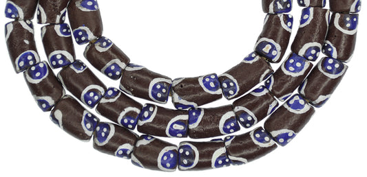 African Trade Powder Glass Beads - Venetian Millefiori Inspired, Handmade - alternate view