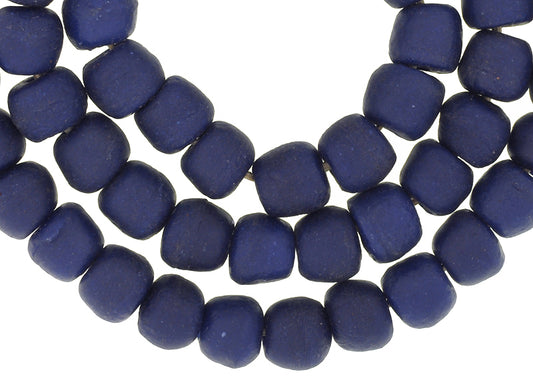 12-13Mm Krobo Glass Beads - Recycled Venetian-Inspired Trade Beads - alternate view