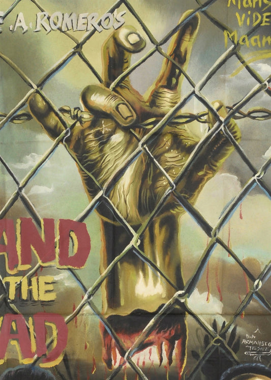 Land Of The Dead - Authentic Hand-Painted Ghana Movie Poster - alternate view