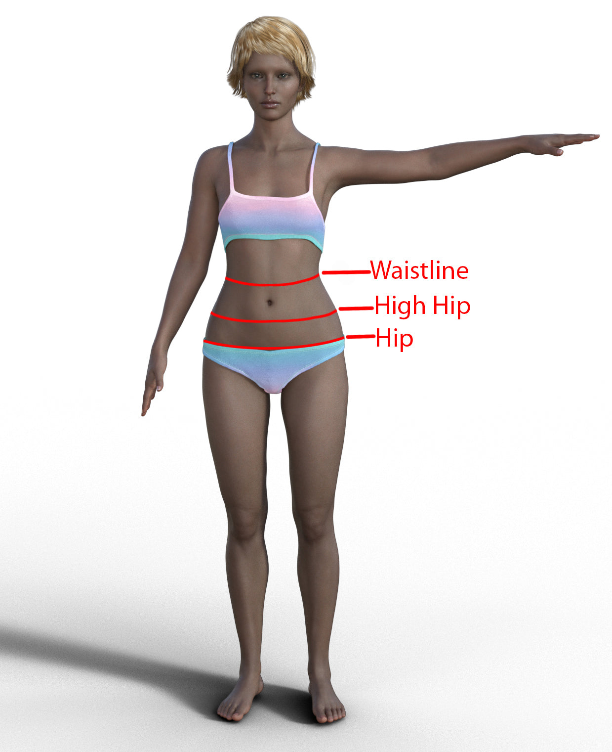 How to Wear African Waist Beads Handmade Belly Chain Weight Control Ghana Body Jewelry - product focus