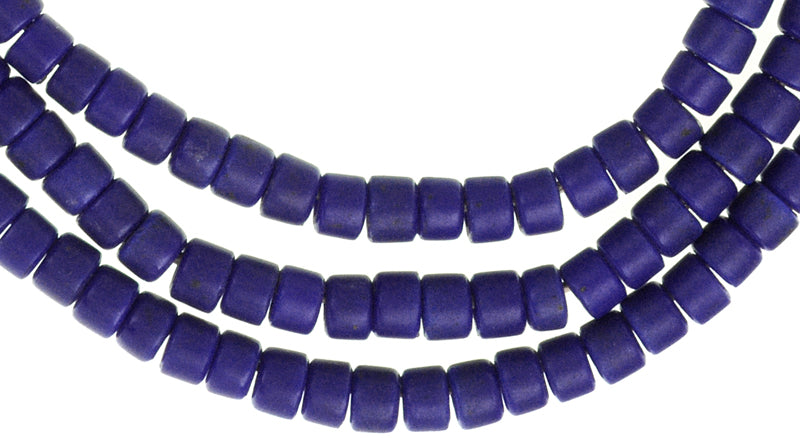 Vintage 6Mm Bohemian Czech Glass Trade Beads Strand - alternate view