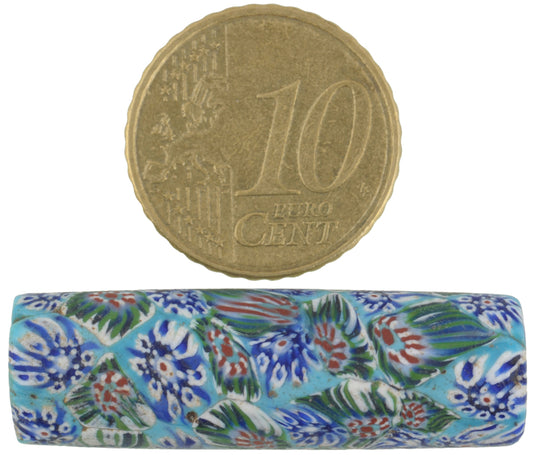 Antique Large Venetian Millefiori Mosaic Trade Bead, 36Mm African Trade - alternate view