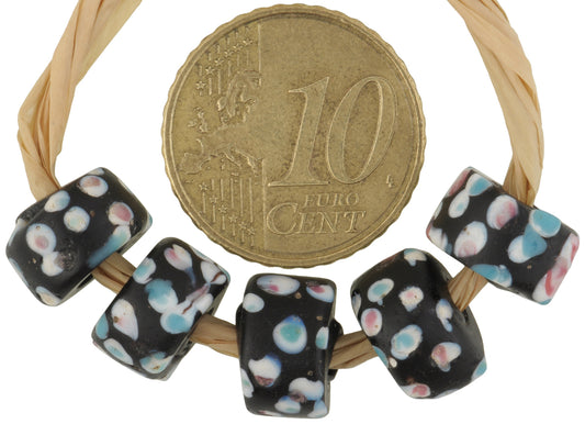 Rare Antique "Thousand Eyes" Venetian Lampwork African Trade Beads - alternate view