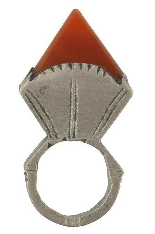 Tuareg In-Gall Silver Hair Ornament Pendant | TribalGH