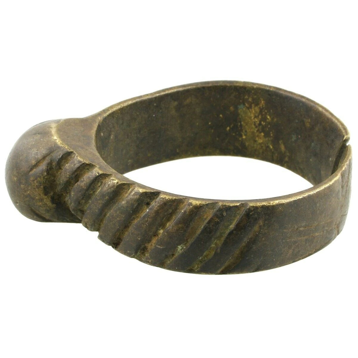 Antique Fulani Brass Currency Bracelet – Ghana & Burkina Faso