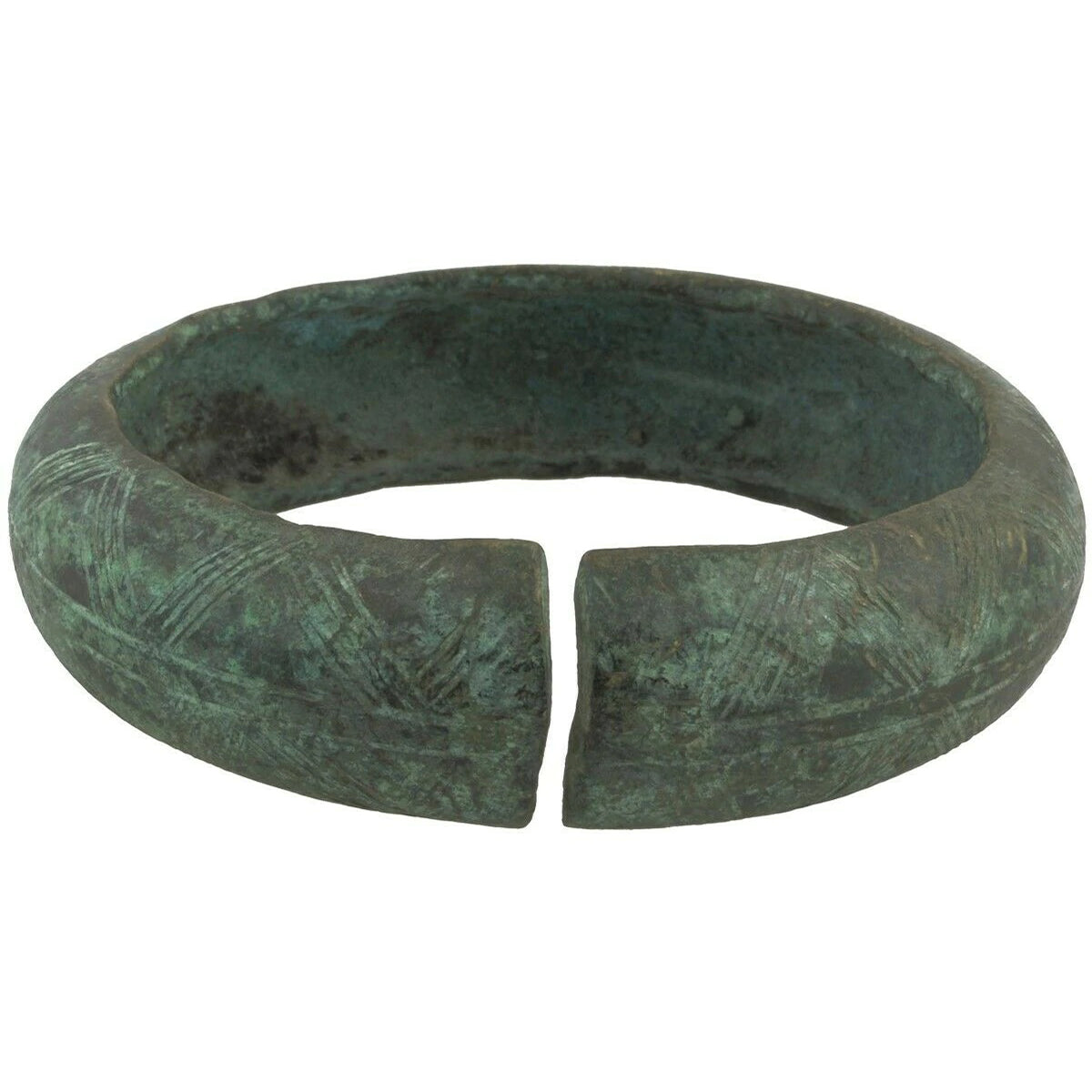 Antique Old Brass Bracelet – Fulani Currency Bangle Ghana