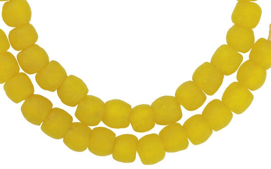 Exquisite Translucent Krobo Glass Beads - Recycled & Handmade - alternate view