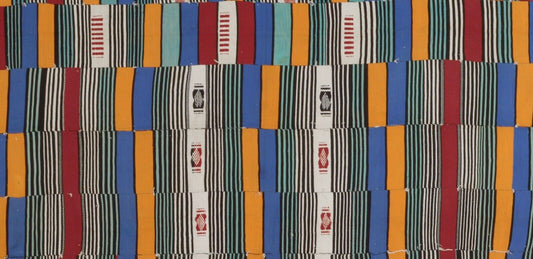 Old African Djerma Niger Hand Woven Blanket Tuareg Tent Hanging Cloth Home Decor - alternate view