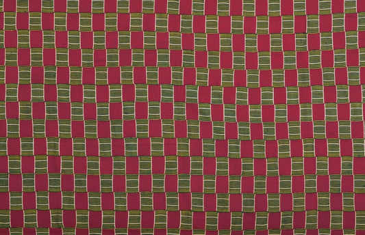Vintage Handwoven Ewe Kente Cloth – Woman Size 69″×50″
