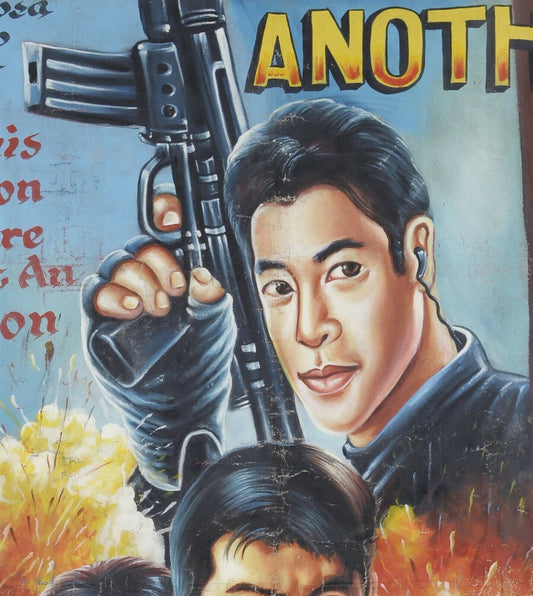 Another Meltdown Movie Poster - Hand-Painted Art From Ghana - alternate view