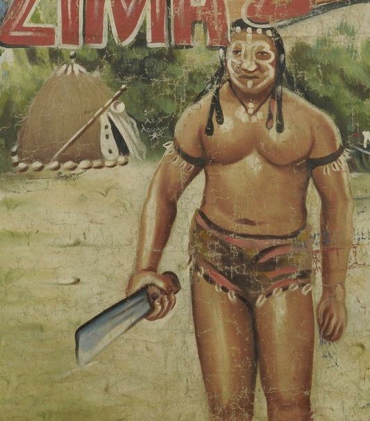 Azima 2 Movie Poster - Authentic Hand-Painted Ghanaian Art - alternate view