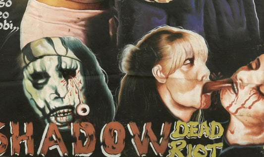 Rare 'Shadow: Dead Riot' Hand Painted Movie Poster - Ghanaian Art - alternate view