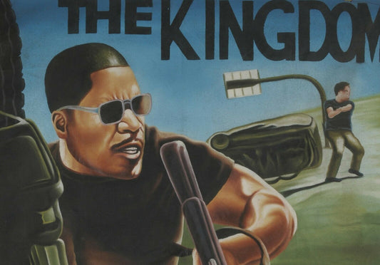 The Kingdom" Authentic Ghanaian Hand-Painted Movie Poster - Film Artwork - alternate view