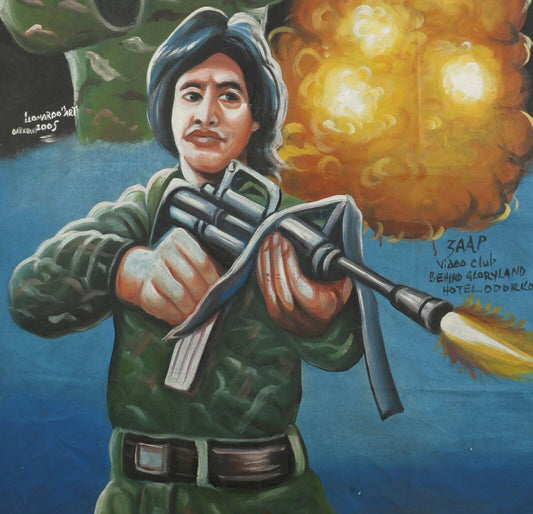 Xxx State Of The Union: Exclusive Hand-Painted Ghanaian Movie Poster - alternate view