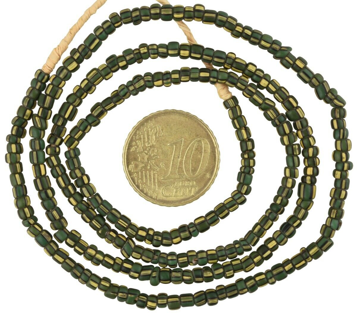 3 mm Tiny Striped Old Venetian Seed Beads Strand – African Trade Beads