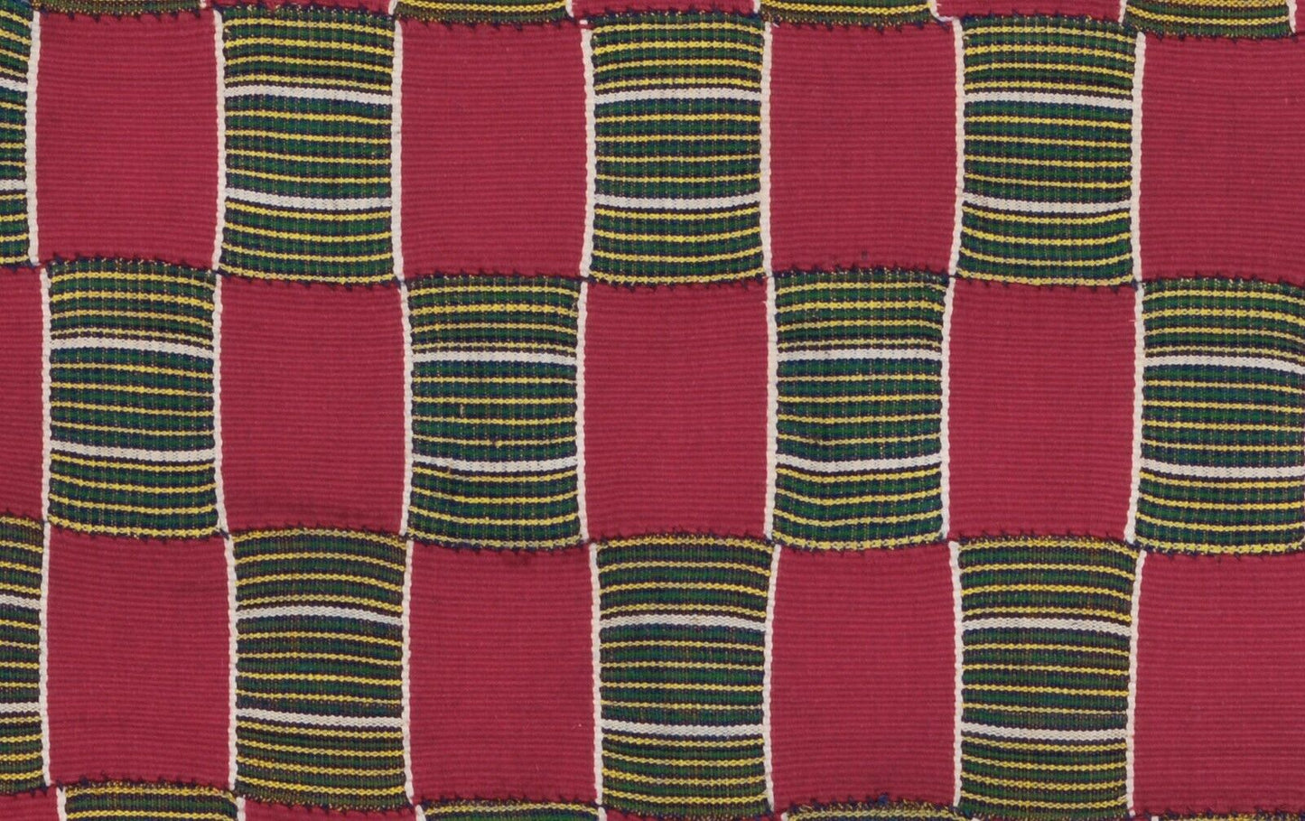 Vintage Handwoven Ewe Kente Cloth – Woman Size 69″×50″