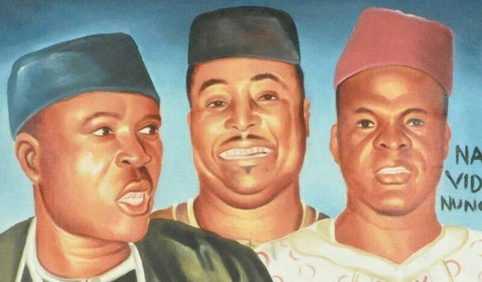 Abuja Boys Movie Poster - Authentic Hand-Painted Art From Ghana - alternate view
