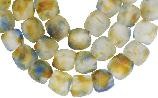 Translucent African Trade Beads - Krobo From Ghana - alternate view