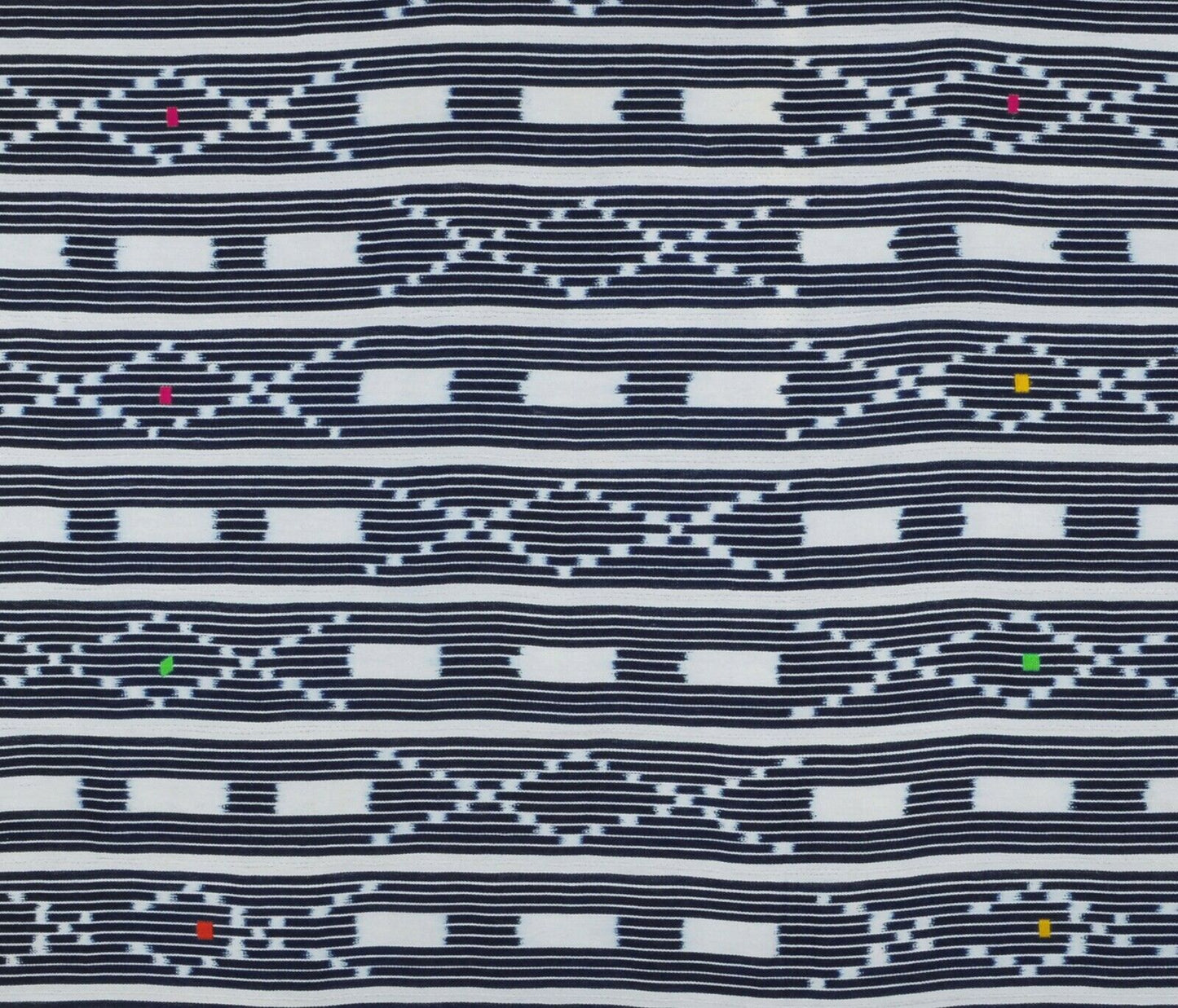 Handwoven Baule Cloth – Vintage Ivory Coast Woman Size, 61″×45″