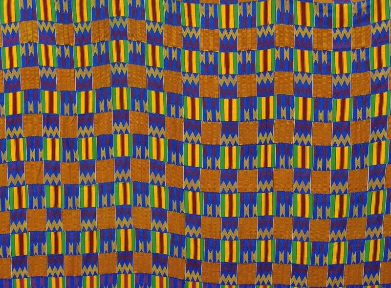 Handwoven Ashanti Kente – Vintage Man Size 305 × 218 cm