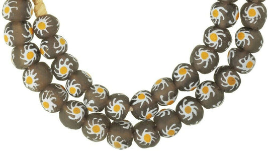 Exquisite Recycled Fancy Powder Glass Beads From Ghana - alternate view