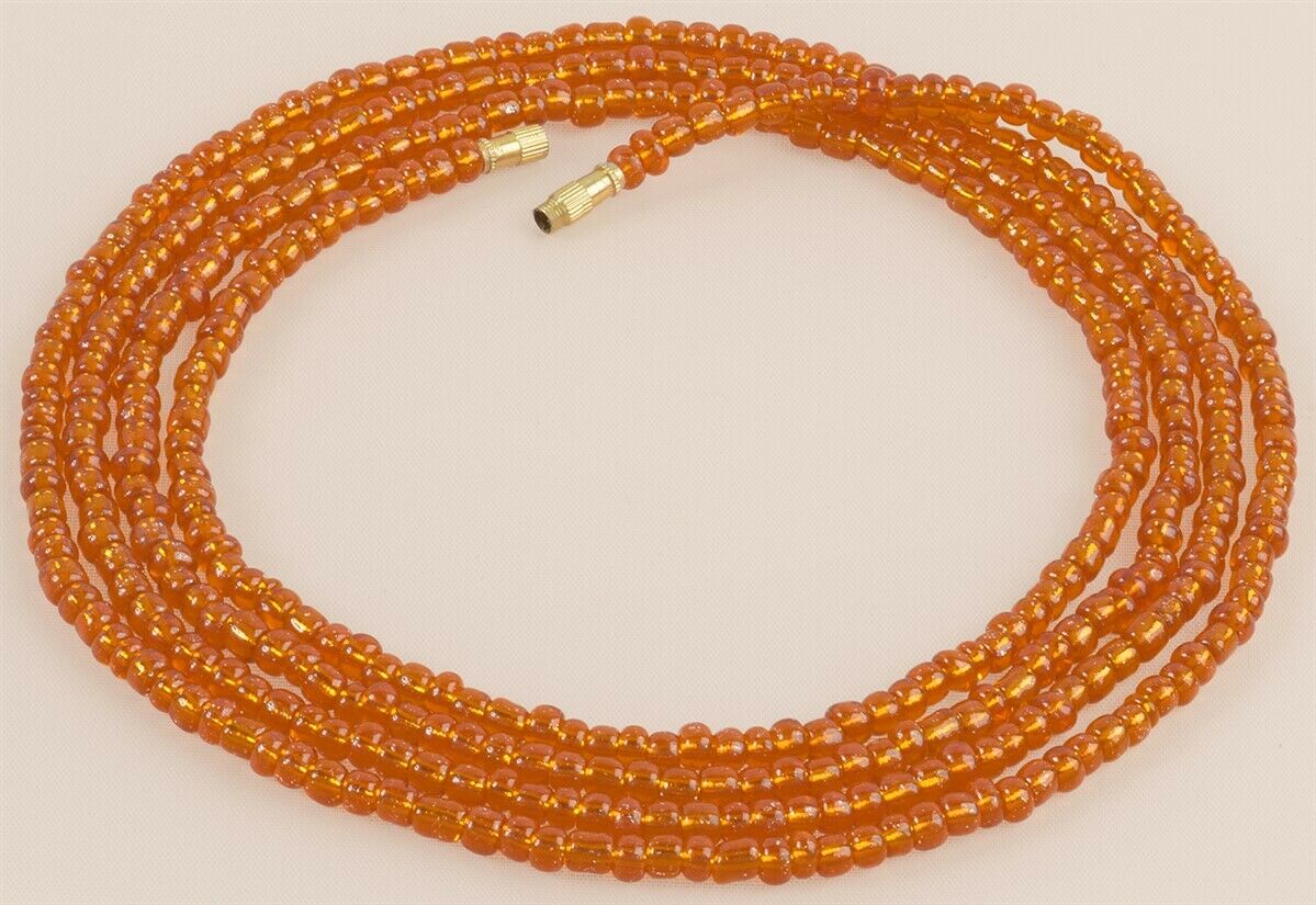 Ghana Waist Beads Belly Chain Weight Control Body Jewelry - close-up