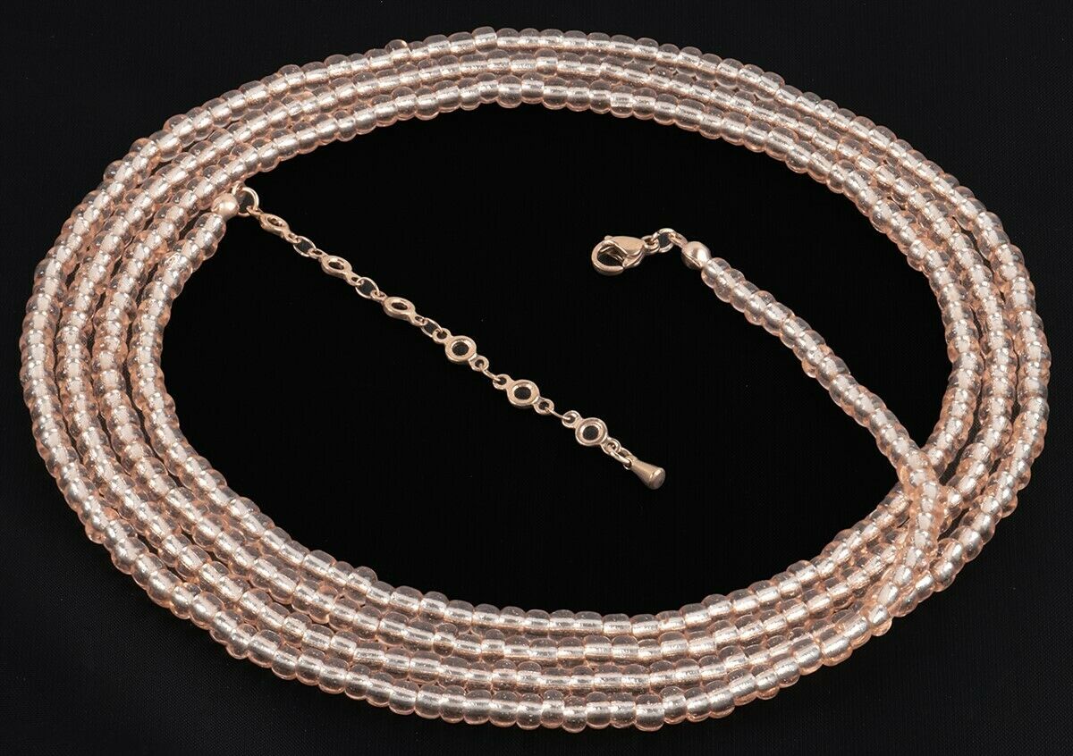 Waist Beads Handmade Belly Chain Weight Control Body Jewelry - zoomed-in detail