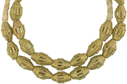 Handmade Ashanti Brass Beads - Ancient Craft, Modern Charm - alternate view
