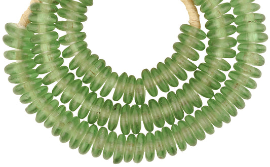 African Trade Beads - Handmade Recycled Glass Beads From Ghana - alternate view