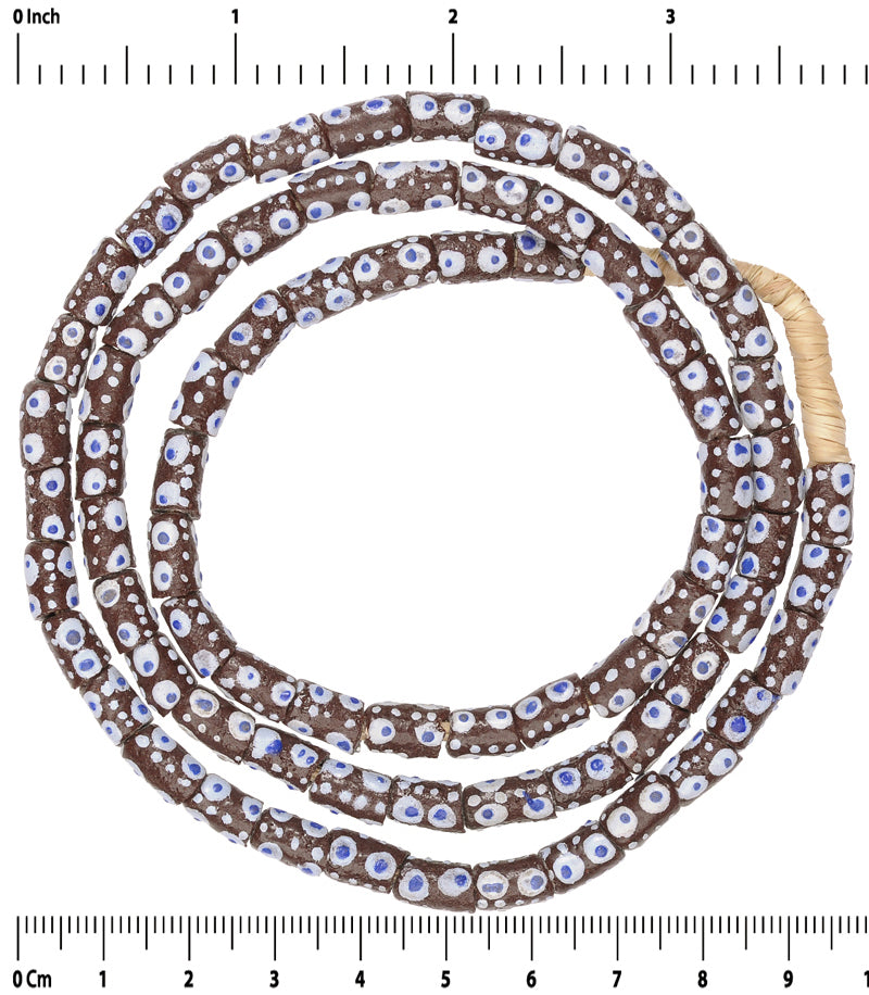 Authentic African Trade Beads - Recycled Glass Beads From Ghana - product focus