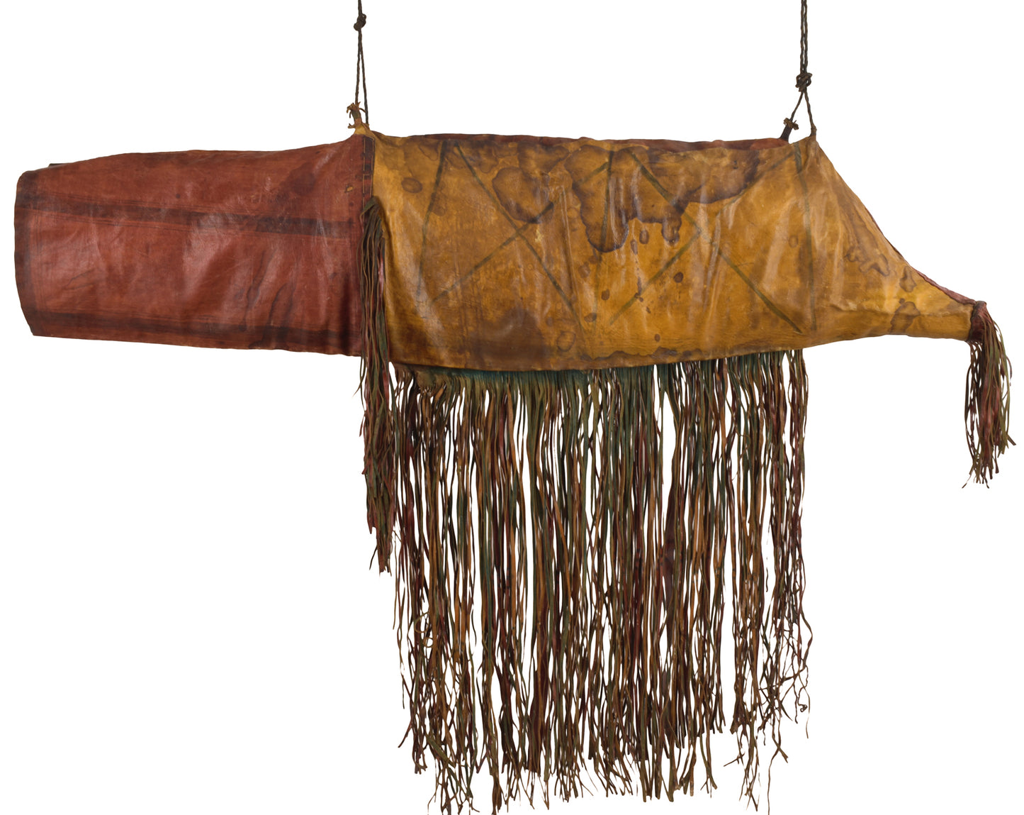 Tuareg Leather Sahara Nomad Bag – Ethnic Handmade Statement Piece