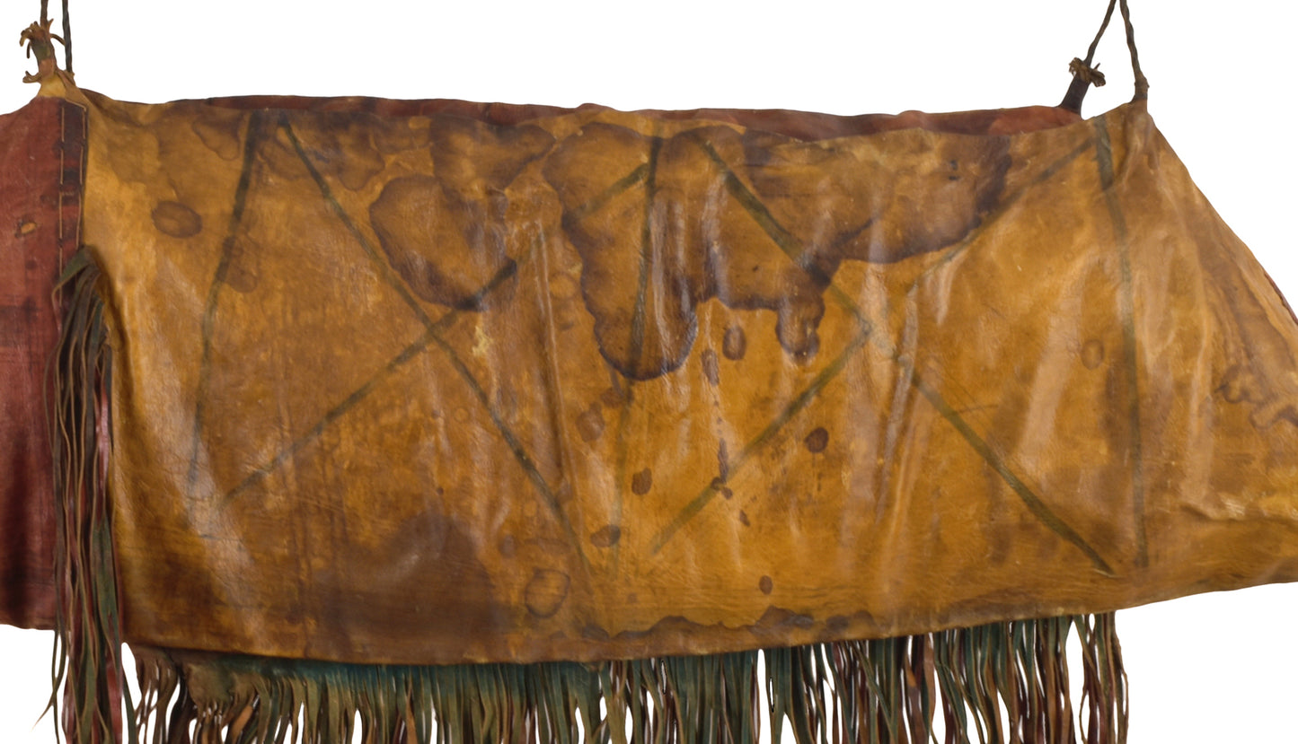 Tuareg Leather Sahara Nomad Bag – Ethnic Handmade Statement Piece