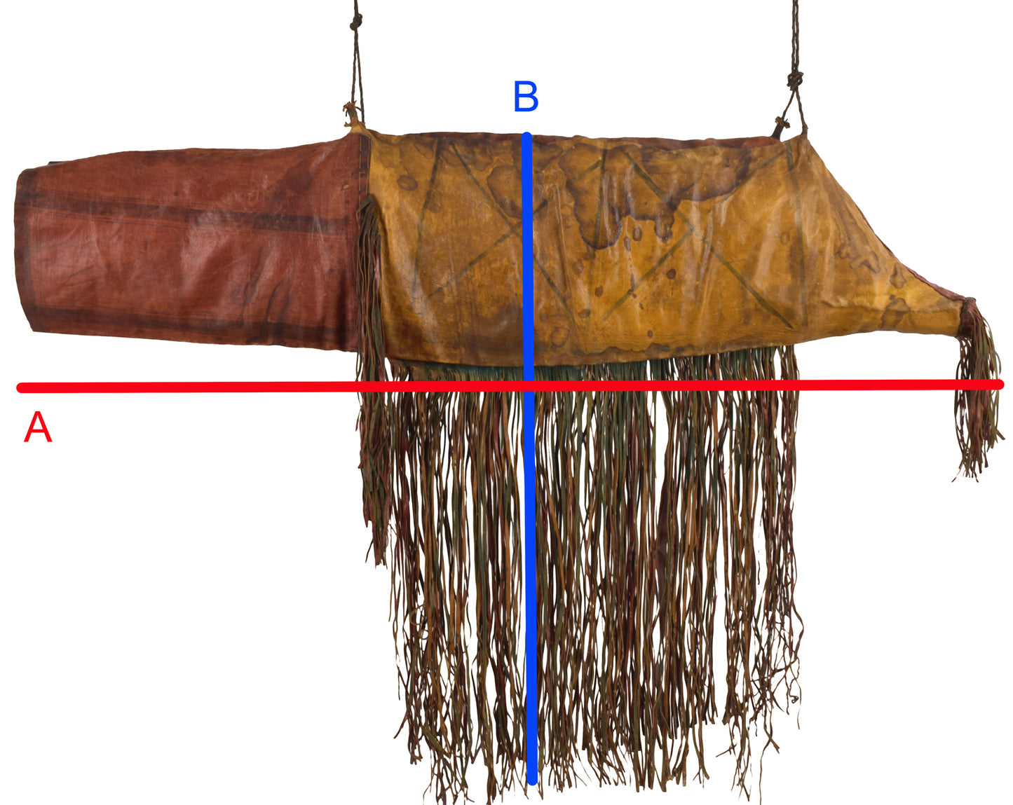 Tuareg Leather Sahara Nomad Bag – Ethnic Handmade Statement Piece