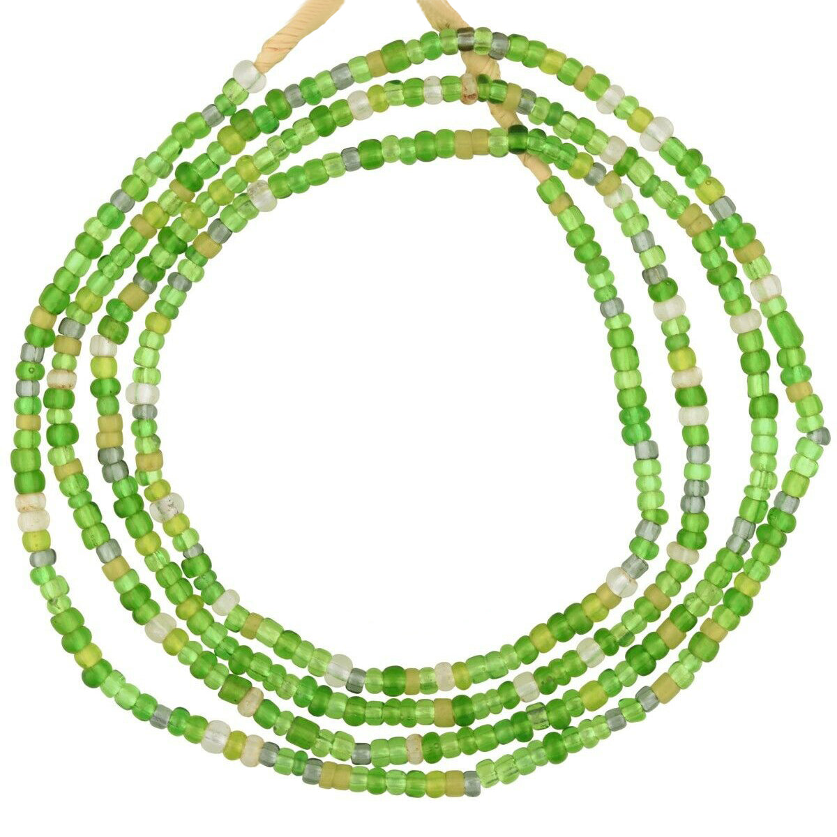 Exquisite Old Translucent Tiny Venetian Seed Beads Strand – 2–3 mm