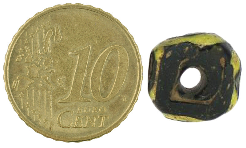 Rare Islamic Period "Eye" Glass Trade Bead, Circa 1100 Ad - close-up