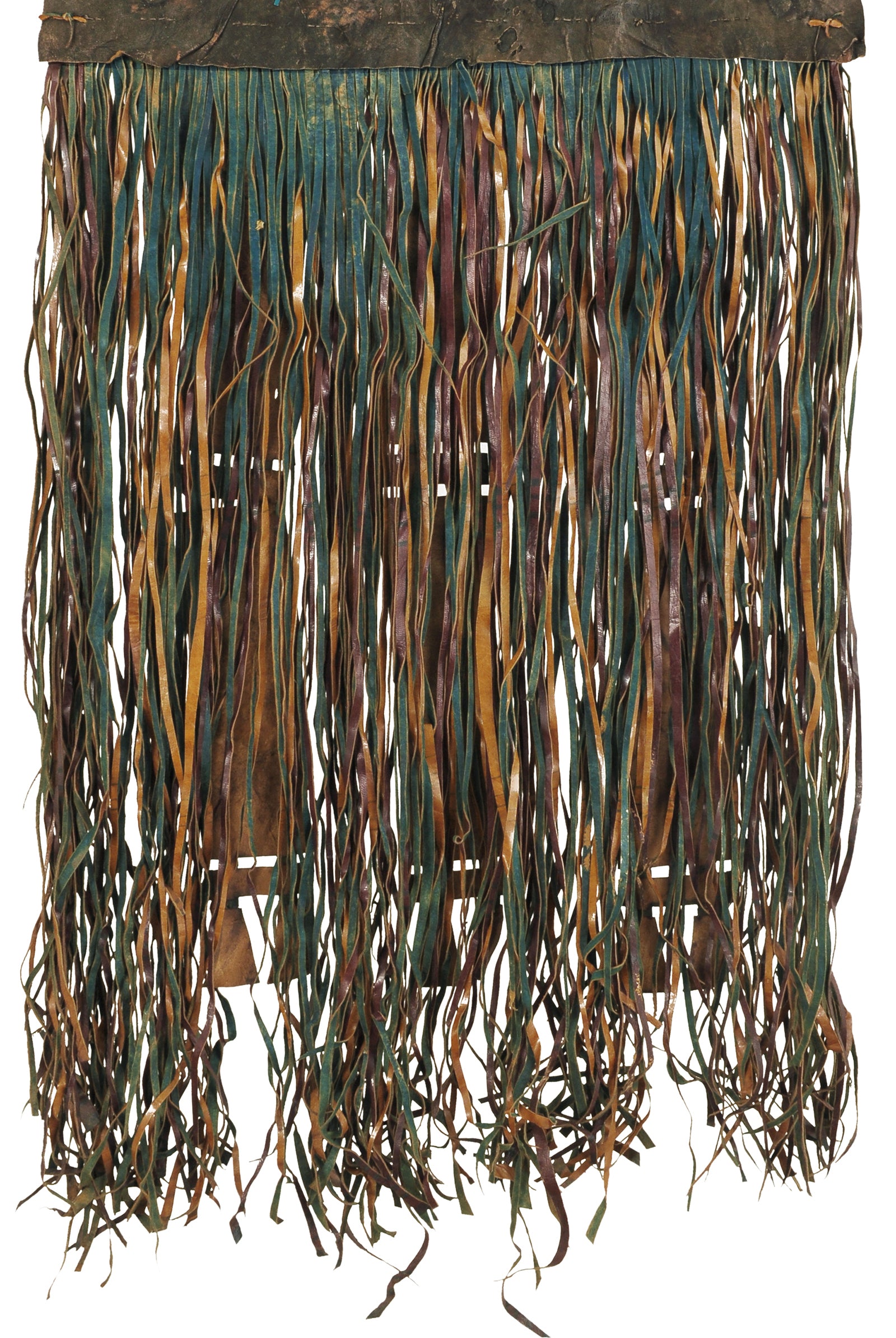Authentic Old Tuareg Leather Panel – Sahara Nomad Ethnic Artistry