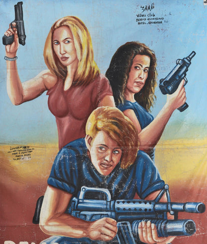 Demolition University Movie Poster - Hand-Painted Ghana Art - alternate view