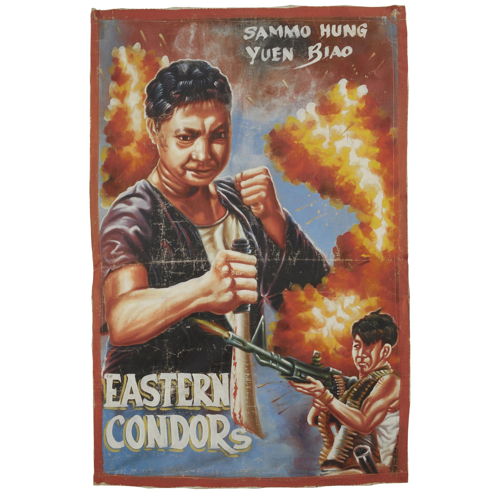 Authentic Eastern Condors Ghana Movie Poster - Hand-Painted Art