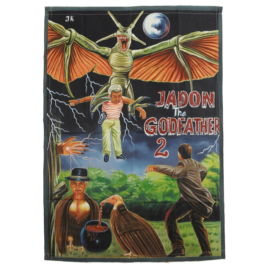Jadon The Godfather 2 Movie Poster - Hand-Painted Oil On Canvas