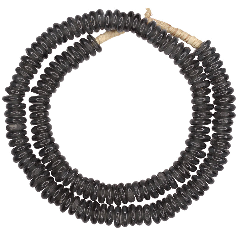 Imitation Dutch Annular Glass Beads - Ghana Handmade African Trade Beads