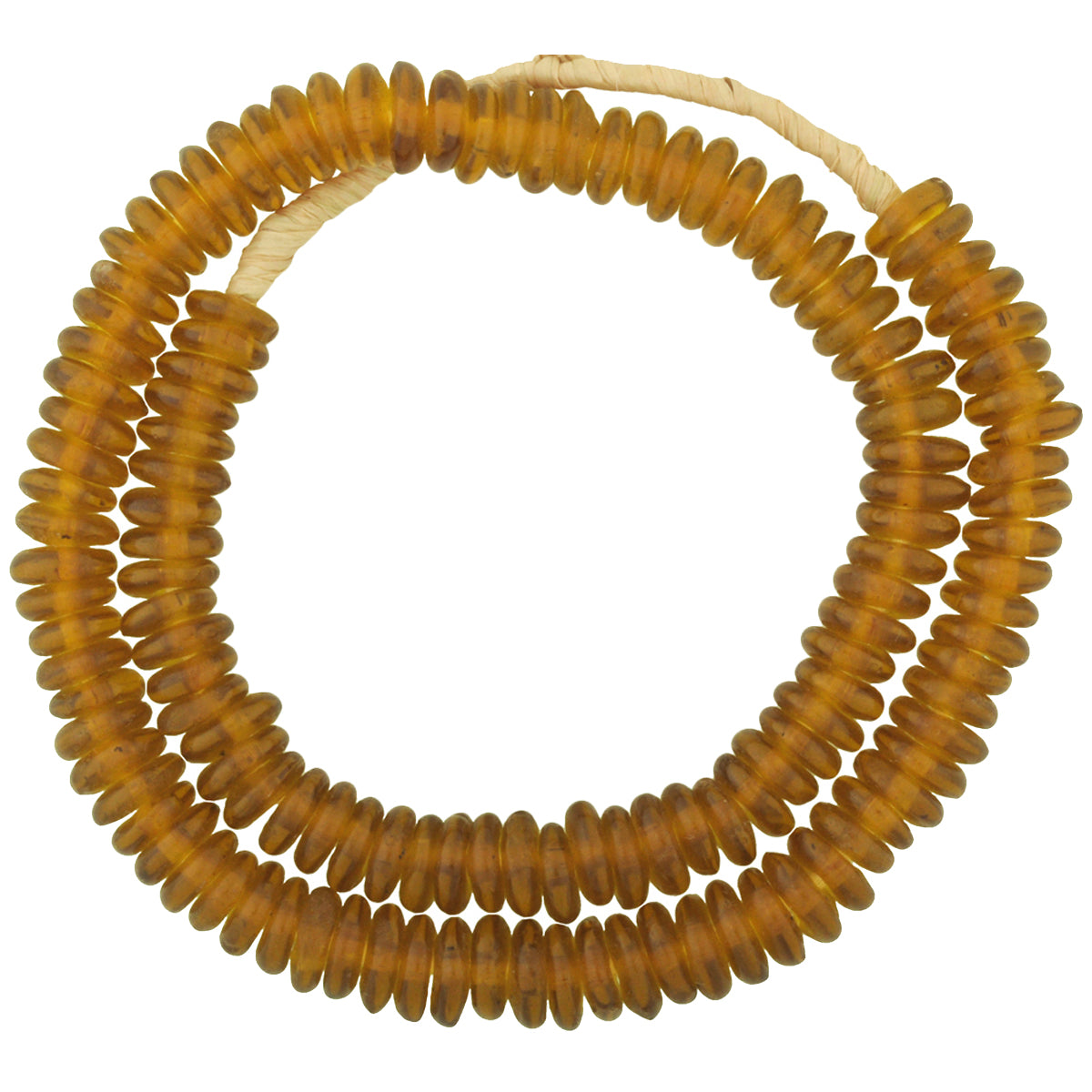 African Trade Beads - 12Mm Ghana Krobo Recycled Glass Beads