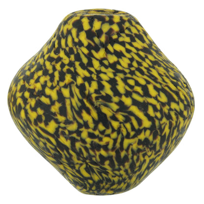 Large Bicone Recycled Glass Beads - Handmade In Ghana