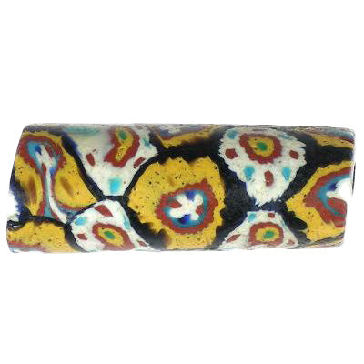 Rare Antique Venetian Millefiori Bead | Old African Trade Bead 15X10Mm