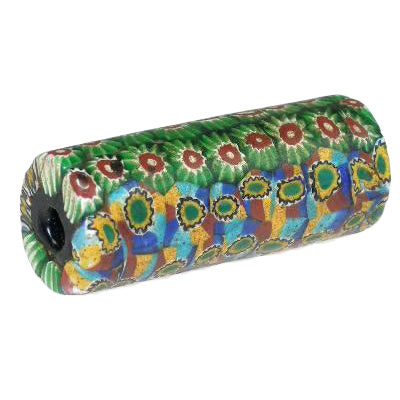 Rare Antique Large Millefiori Venetian African Trade Bead - 44X18Mm