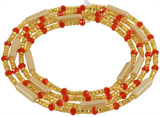 Ghana Waist Beads African Handmade Belly Chain Body Jewelry - alternate view
