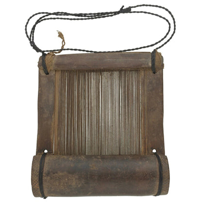 African Art Old Kente Loom Wooden Weaving Tool For Woven Cloth Ashanti Ghana